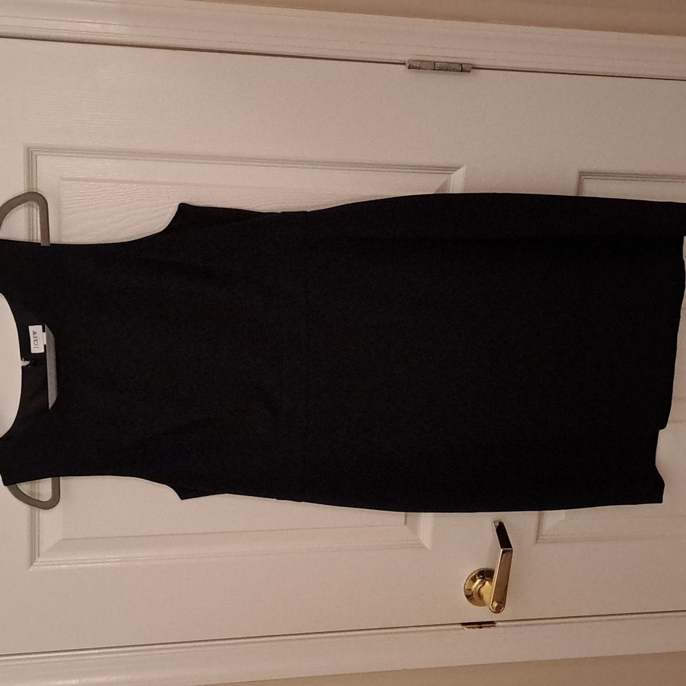 JCrew Black Sheath Dress